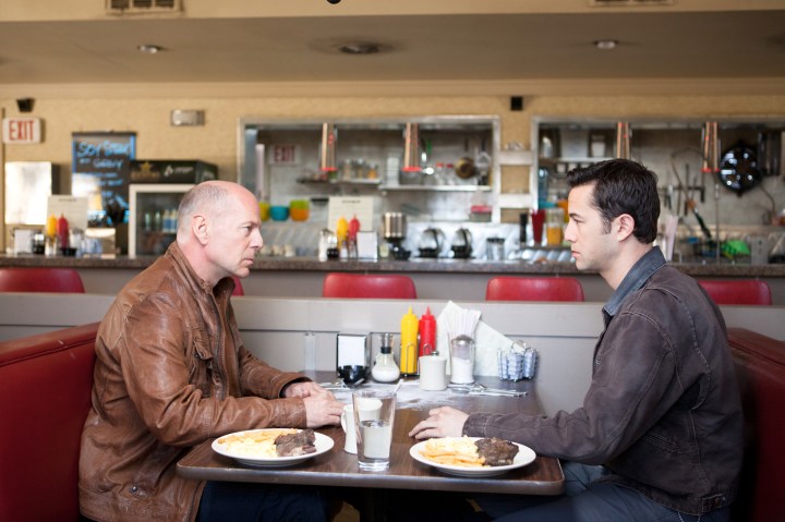 Joseph Gordon-Levitt; Bruce Willis